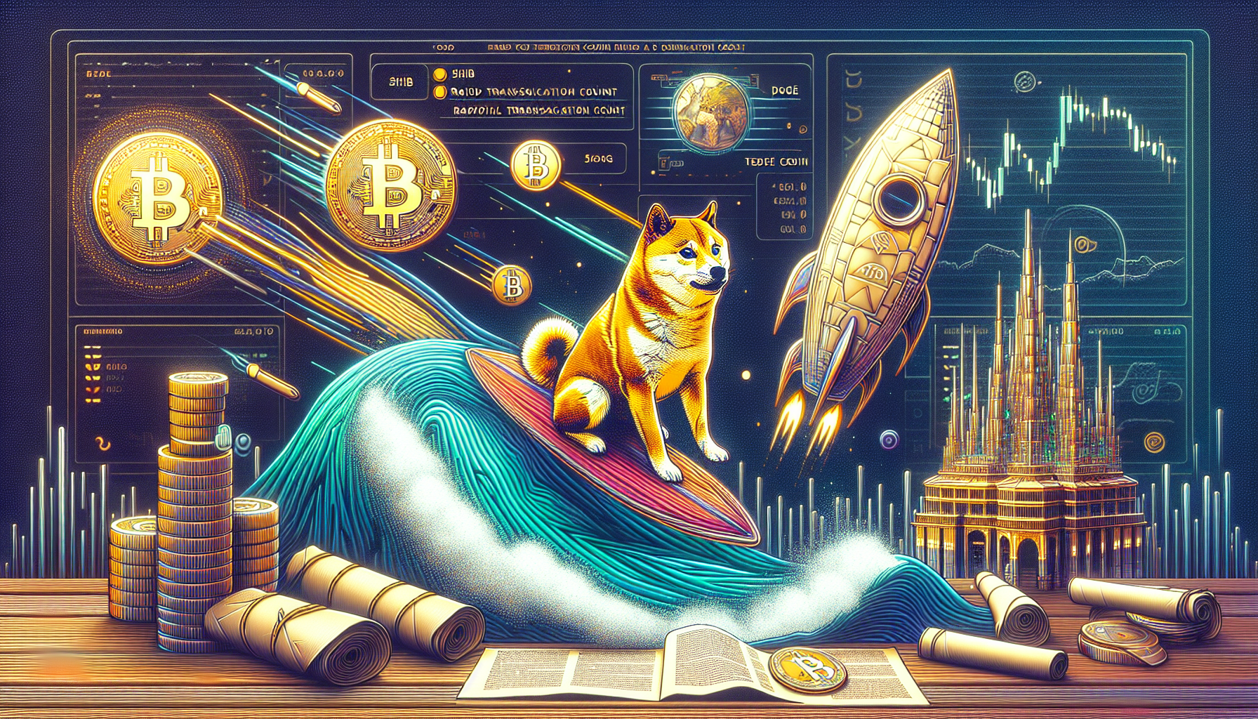 Shiba Inu and Dogecoin Impress as Everlodge Piques Whale Interest