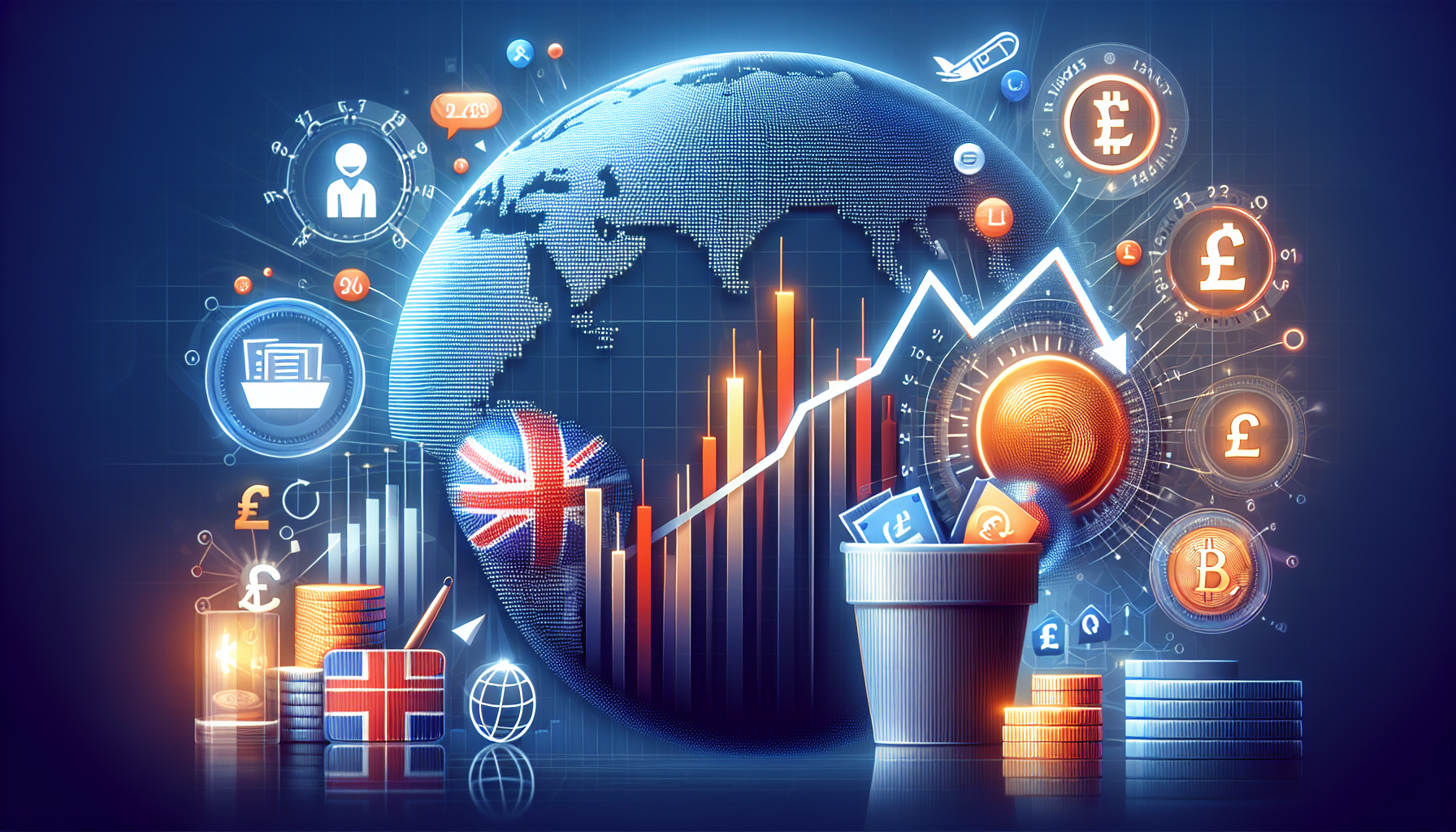 UK Job Market Heats Up: Inflationary Pressures and Implications for Forex and Crypto