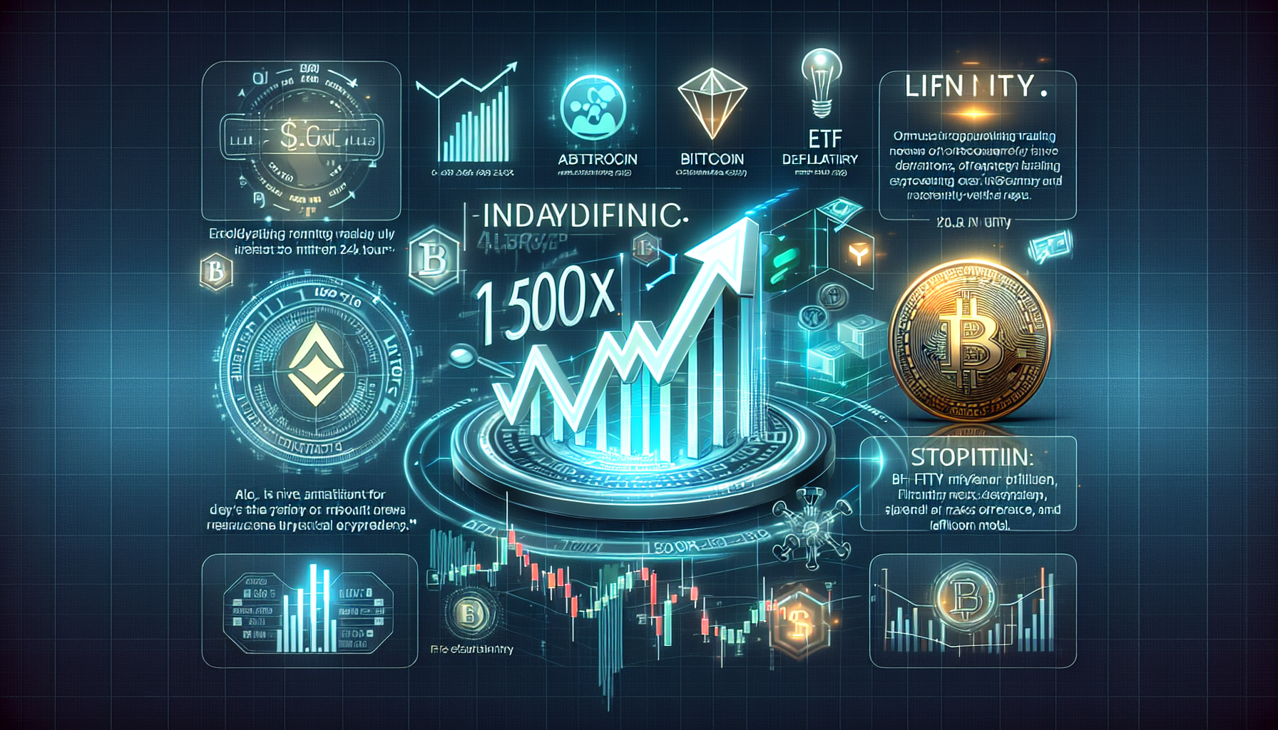 Surging Cryptocurrency: LFNTY Coin's Astonishing 150x Rise & The Upcoming Bitcoin ETF Token Phenomenon