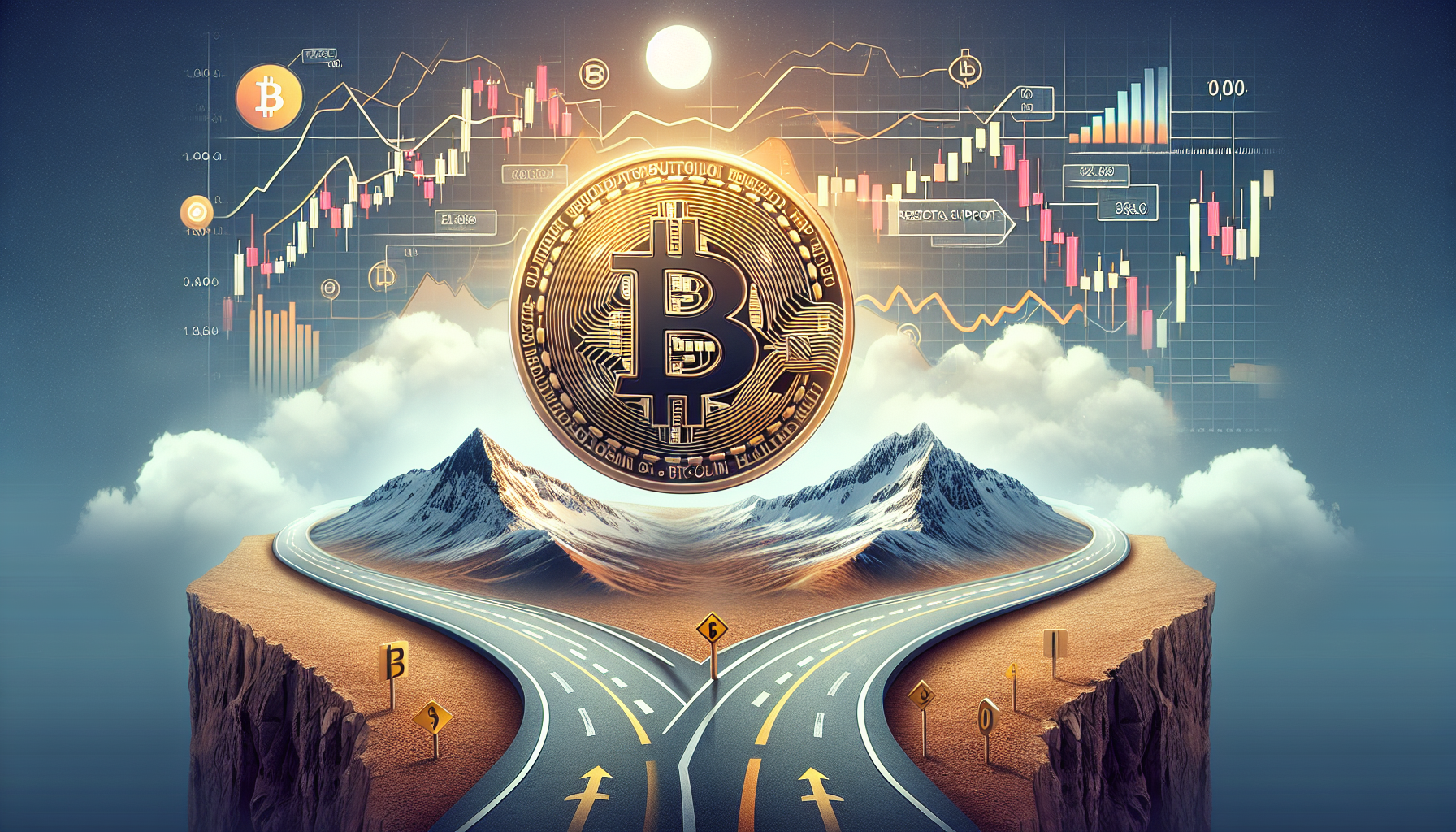 Navigating the Volatility: Bitcoin Price Hovers Around Key Levels