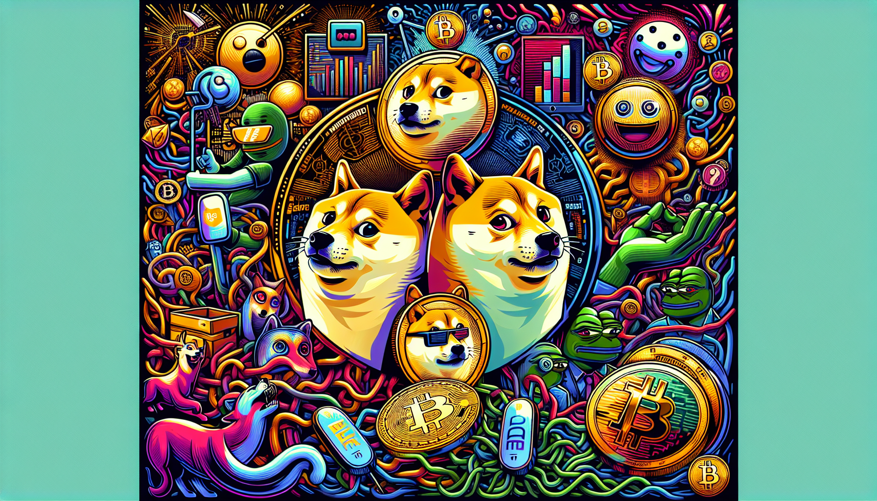 Meme Coin Mania: Shiba Inu Leads with a Fervent Community